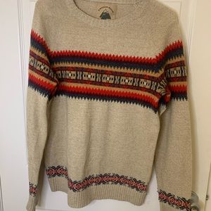 O’Hanlon Mills Nordic Men’s Sweater- Size Large- EUC